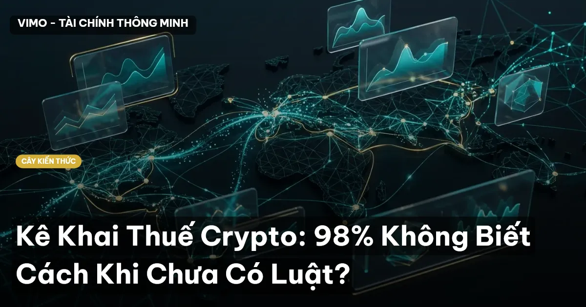Kê Khai Thuế Crypto: 98% Không Biết Cách Khi Chưa Có Luật?