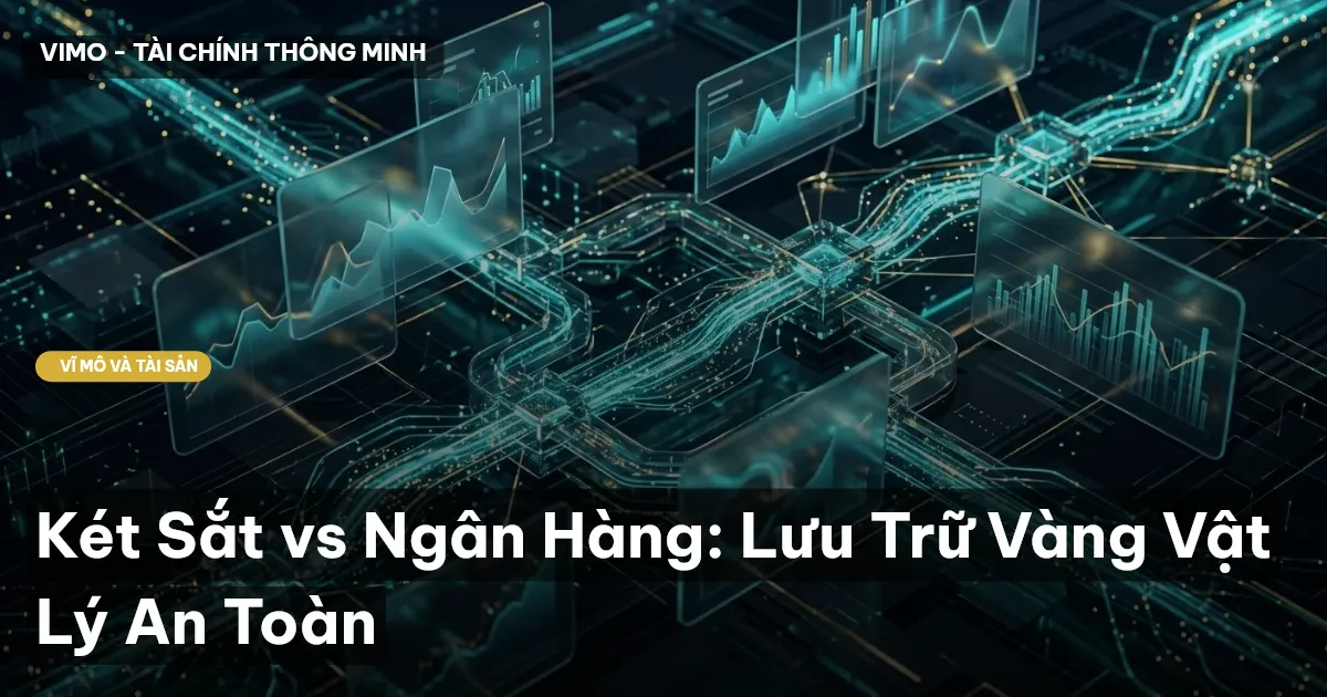 Két Sắt vs Ngân Hàng: Lưu Trữ Vàng Vật Lý An Toàn