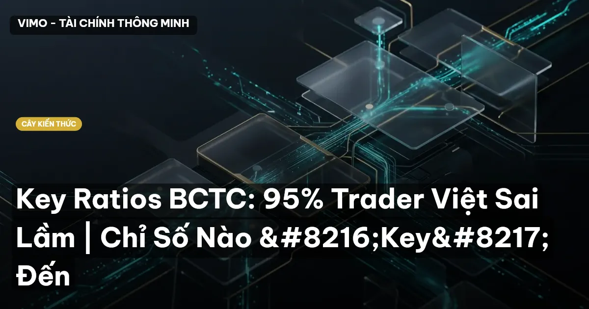 Key Ratios BCTC: 95% Trader Việt Sai Lầm | Chỉ Số Nào ‘Key’ Đến