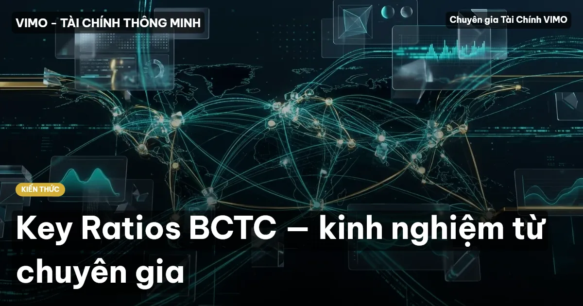 Key Ratios BCTC — kinh nghiệm từ chuyên gia