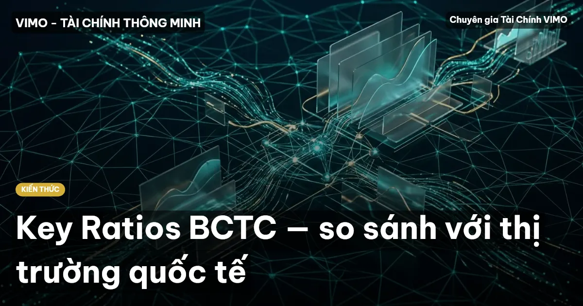 Key Ratios BCTC — so sánh với thị trường quốc tế
