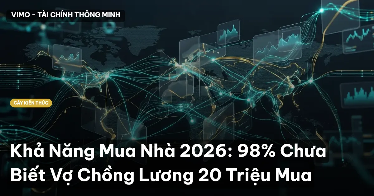 Khả Năng Mua Nhà 2026: 98% Chưa Biết Vợ Chồng Lương 20 Triệu Mua