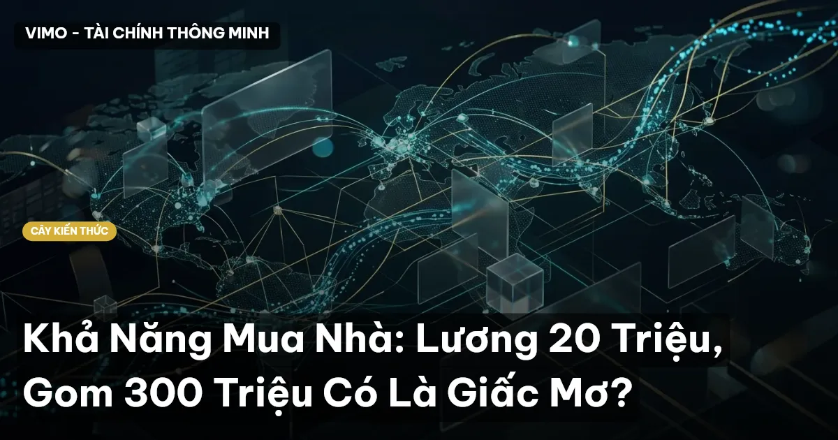 Khả Năng Mua Nhà: Lương 20 Triệu, Gom 300 Triệu Có Là Giấc Mơ?
