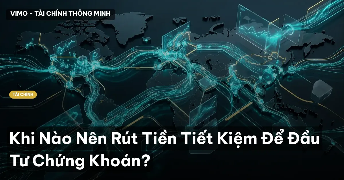 Khi Nào Nên Rút Tiền Tiết Kiệm Để Đầu Tư Chứng Khoán?