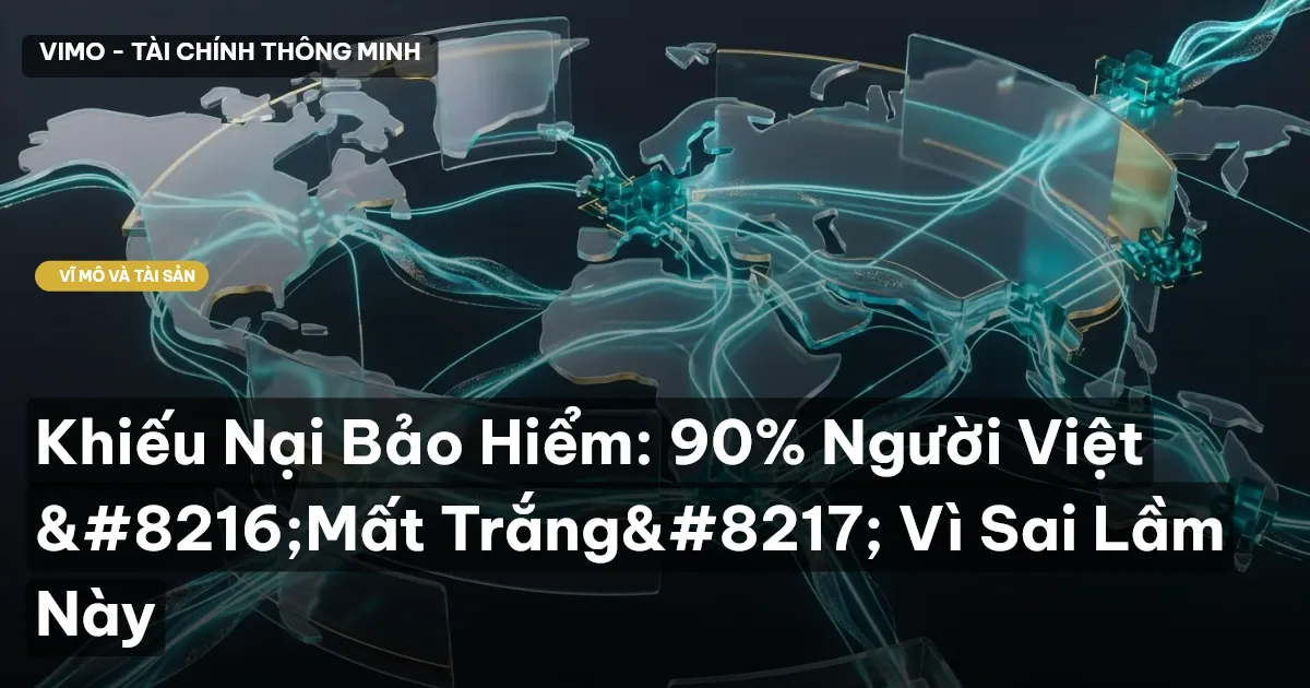 Khiếu Nại Bảo Hiểm: 90% Người Việt ‘Mất Trắng’ Vì Sai Lầm Này