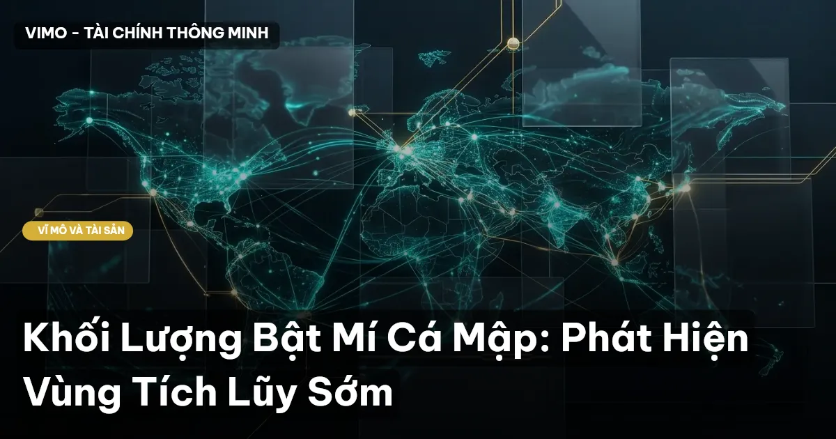 Khối Lượng Bật Mí Cá Mập: Phát Hiện Vùng Tích Lũy Sớm