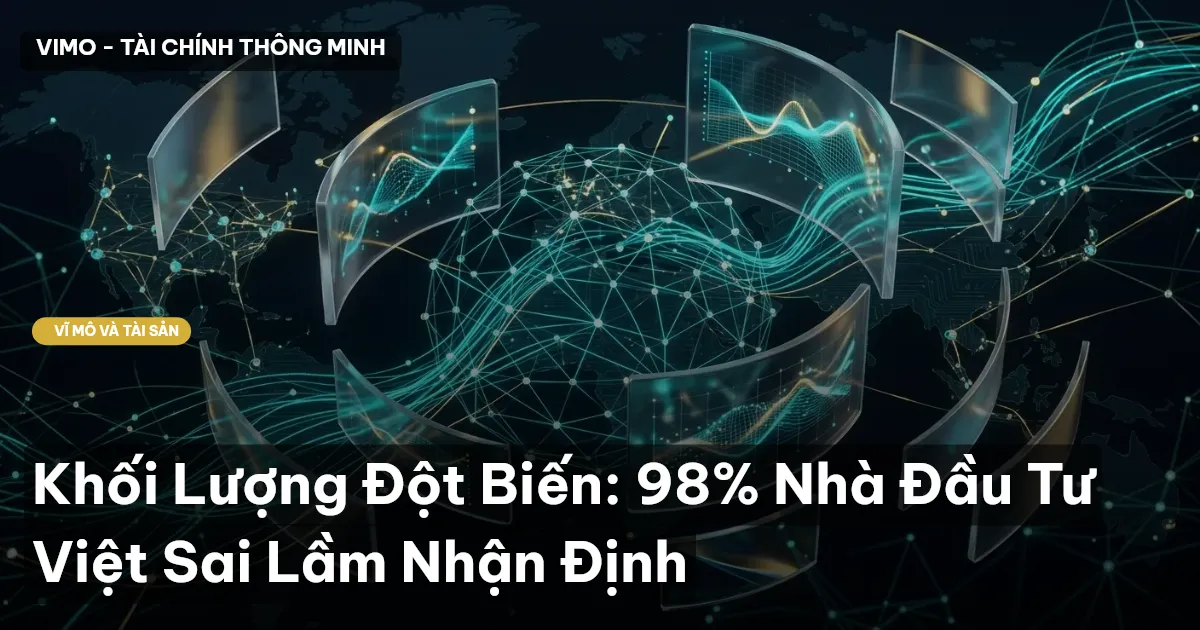 Khối Lượng Đột Biến: 98% Nhà Đầu Tư Việt Sai Lầm Nhận Định