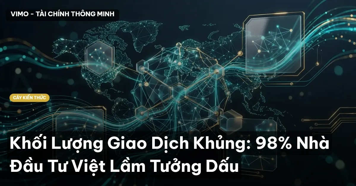 Khối Lượng Giao Dịch Khủng: 98% Nhà Đầu Tư Việt Lầm Tưởng Dấu