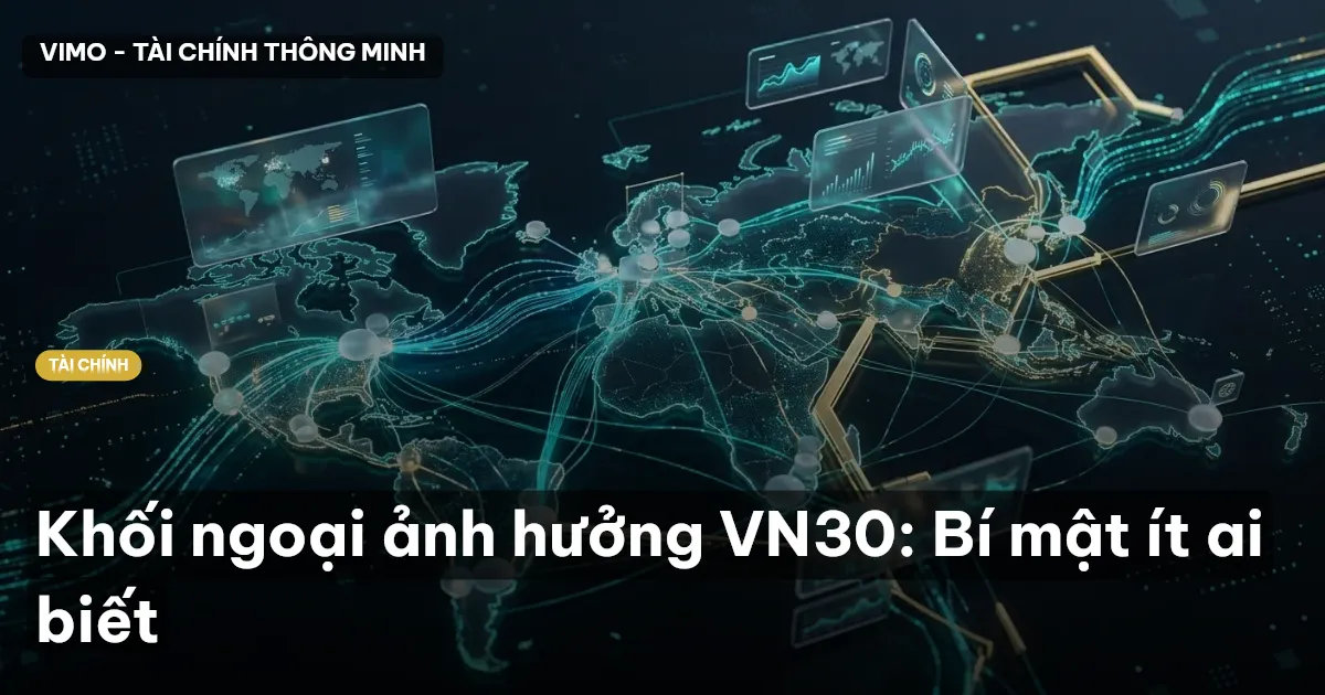Khối ngoại ảnh hưởng VN30: Bí mật ít ai biết