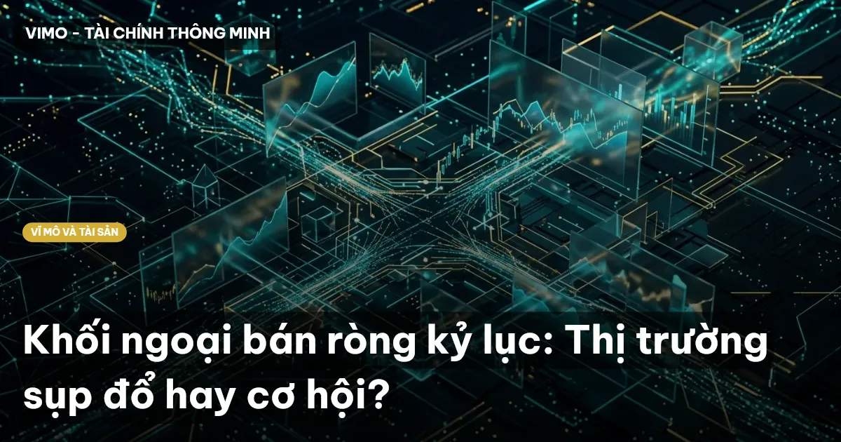 khối ngoại bán ròng