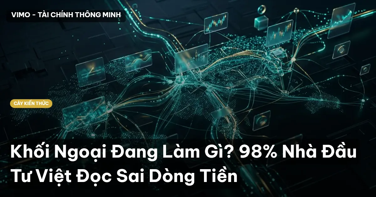 Khối Ngoại Đang Làm Gì? 98% Nhà Đầu Tư Việt Đọc Sai Dòng Tiền