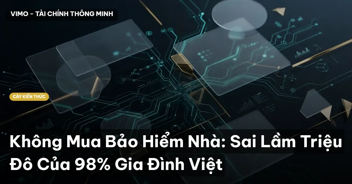 Không Mua Bảo Hiểm Nhà: Sai Lầm Triệu Đô Của 98% Gia Đình Việt