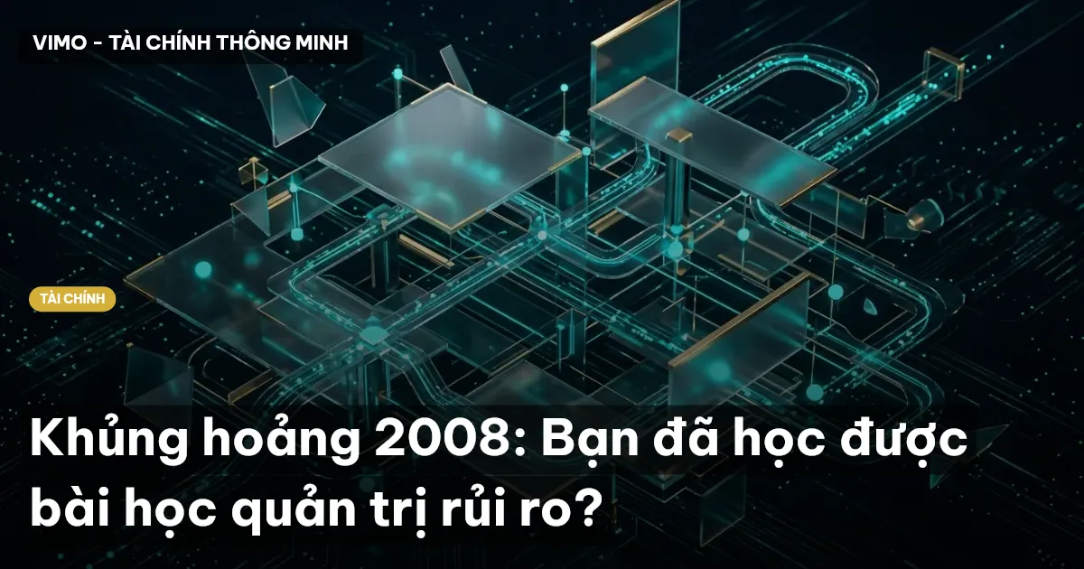 Khủng hoảng 2008: Bạn đã học được bài học quản trị rủi ro?