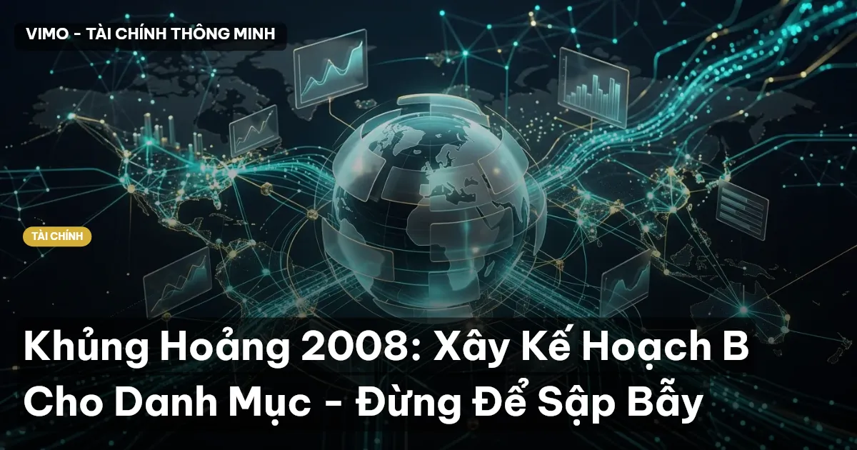 Khủng Hoảng 2008: Xây Kế Hoạch B Cho Danh Mục - Đừng Để Sập Bẫy