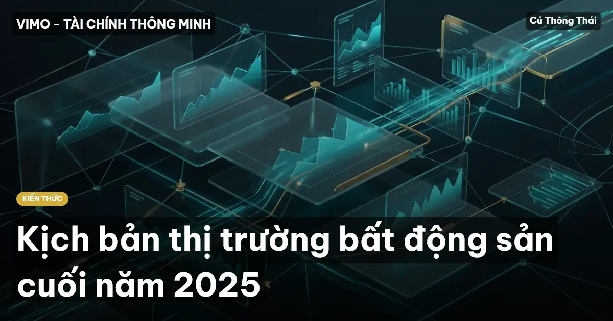 Kịch bản thị trường bất động sản cuối năm 2025