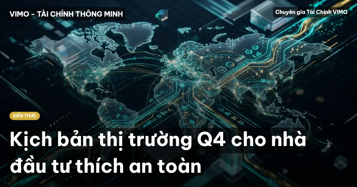 Kịch bản thị trường Q4 cho nhà đầu tư thích an toàn