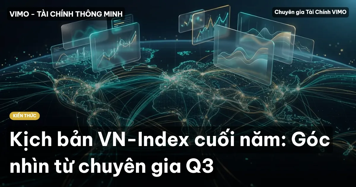 Kịch bản VN-Index cuối năm: Góc nhìn từ chuyên gia Q3