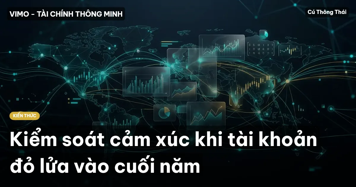 Kiểm soát cảm xúc khi tài khoản đỏ lửa vào cuối năm