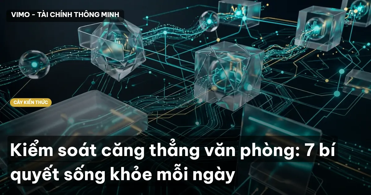 Kiểm soát căng thẳng văn phòng: 7 bí quyết sống khỏe mỗi ngày