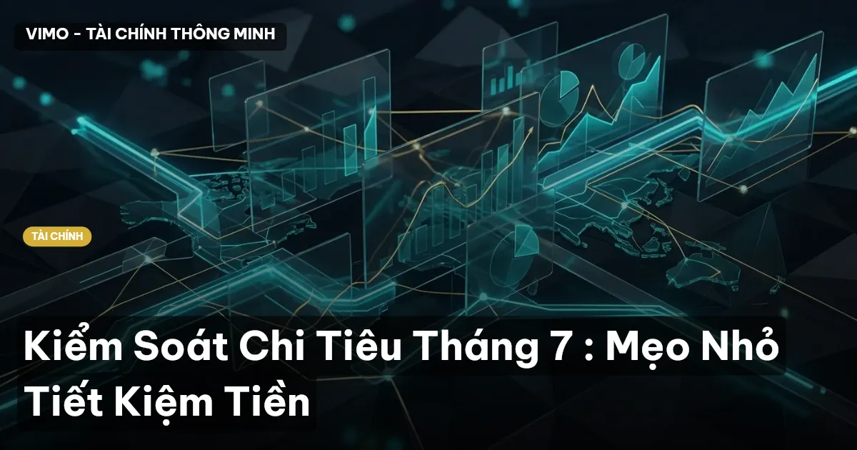Kiểm Soát Chi Tiêu Tháng 7 : Mẹo Nhỏ Tiết Kiệm Tiền