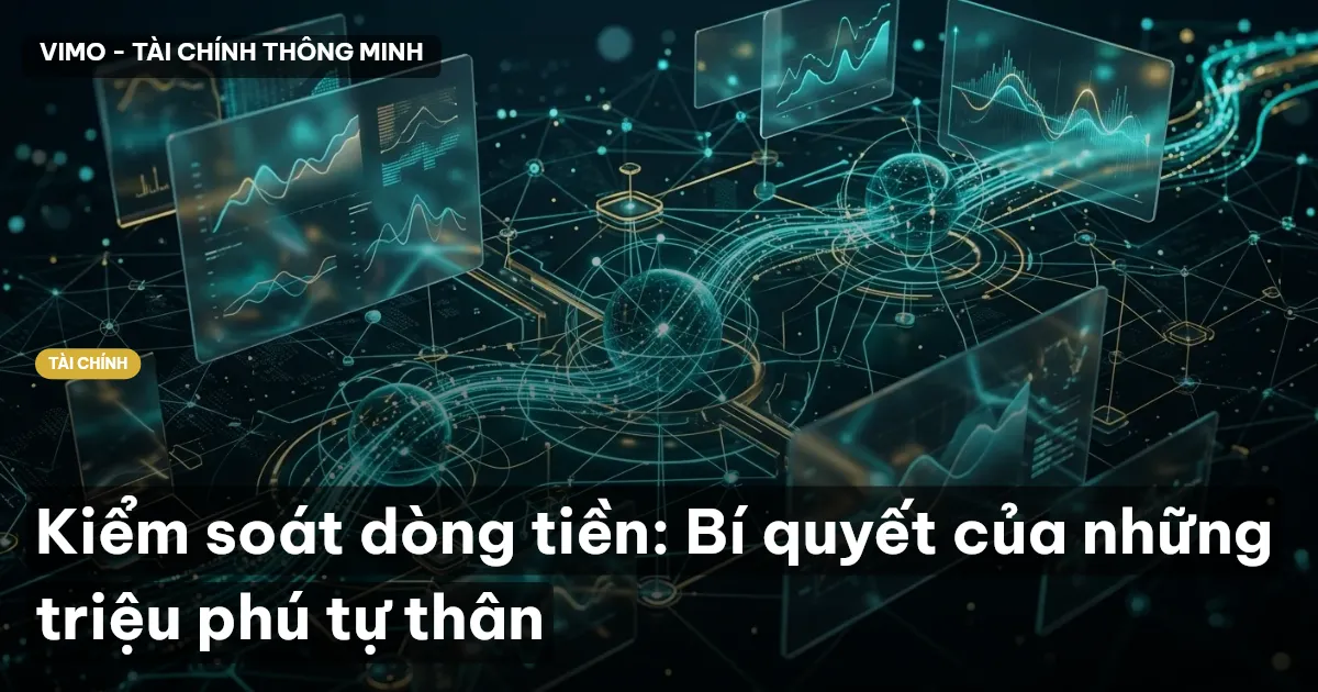 Kiểm soát dòng tiền: Bí quyết của những triệu phú tự thân