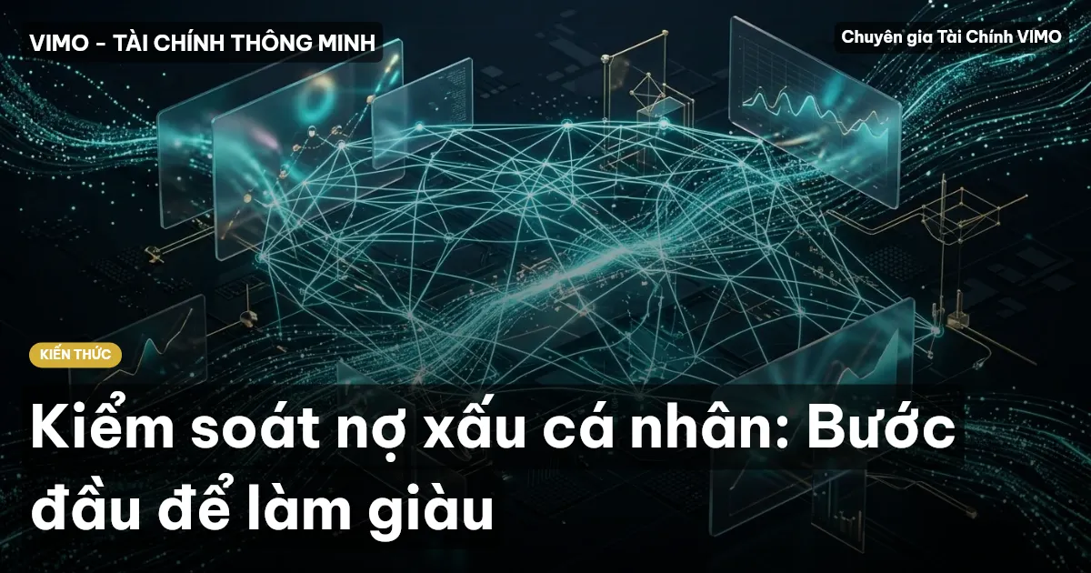 Kiểm soát nợ xấu cá nhân: Bước đầu để làm giàu