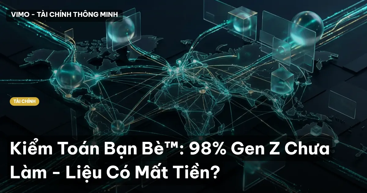 Kiểm Toán Bạn Bè™: 98% Gen Z Chưa Làm - Liệu Có Mất Tiền?