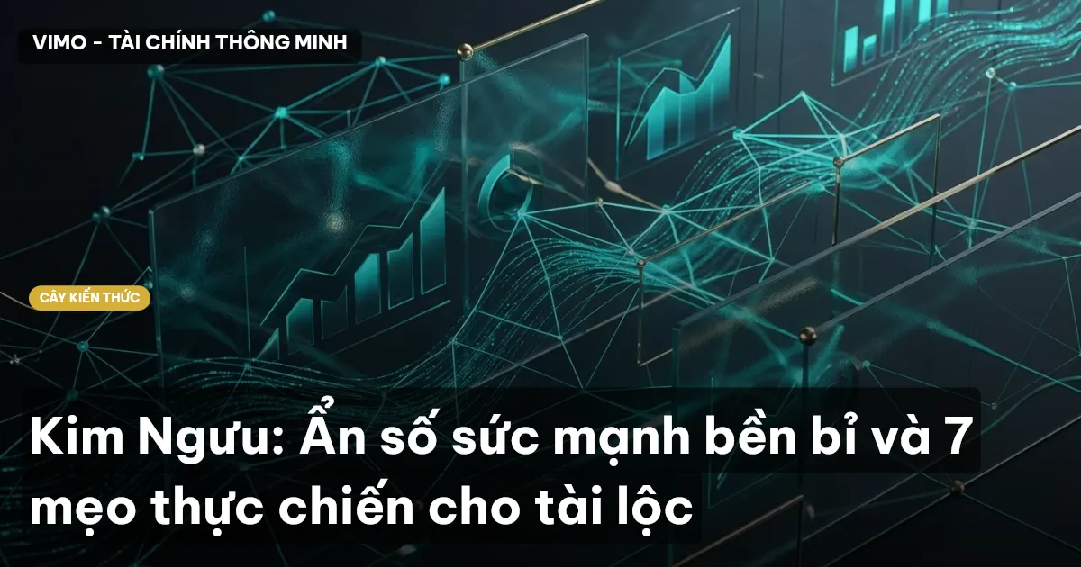Kim Ngưu: Ẩn số sức mạnh bền bỉ và 7 mẹo thực chiến cho tài lộc