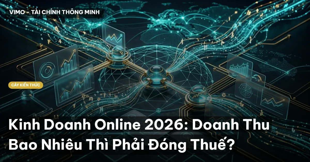 Kinh Doanh Online 2026: Doanh Thu Bao Nhiêu Thì Phải Đóng Thuế?