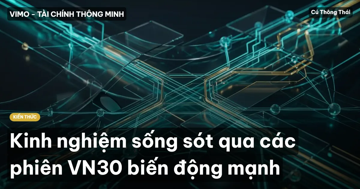 Kinh nghiệm sống sót qua các phiên VN30 biến động mạnh
