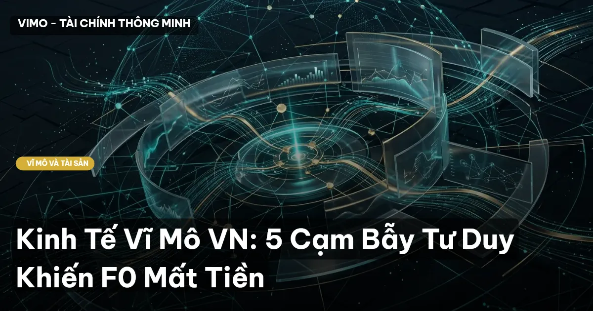 Kinh Tế Vĩ Mô VN: 5 Cạm Bẫy Tư Duy Khiến F0 Mất Tiền