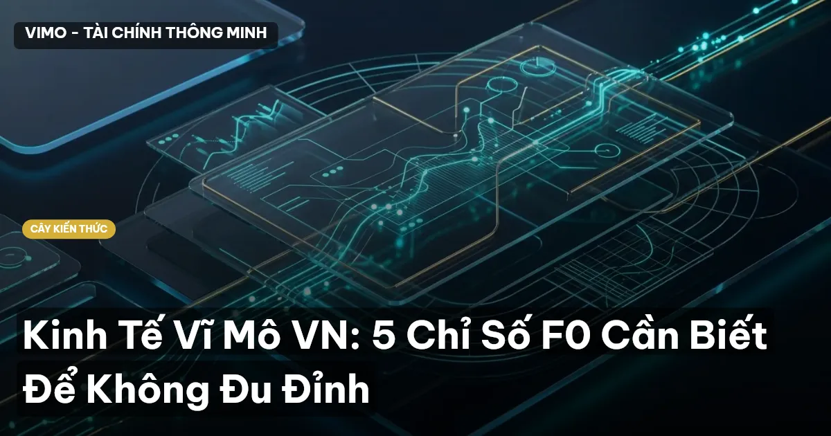 Kinh Tế Vĩ Mô VN: 5 Chỉ Số F0 Cần Biết Để Không Đu Đỉnh