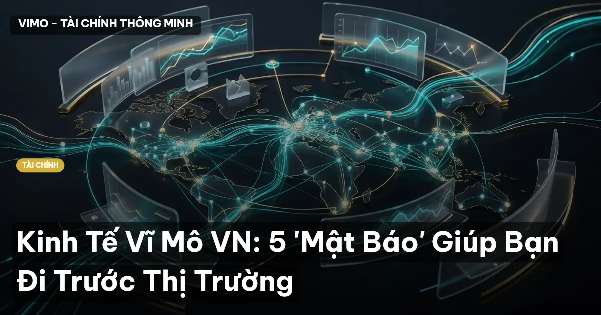 Kinh Tế Vĩ Mô VN: 5 'Mật Báo' Giúp Bạn Đi Trước Thị Trường