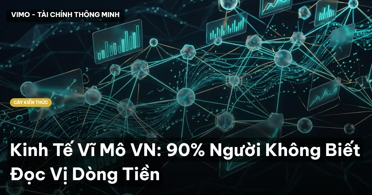 Kinh Tế Vĩ Mô VN: 90% Người Không Biết Đọc Vị Dòng Tiền