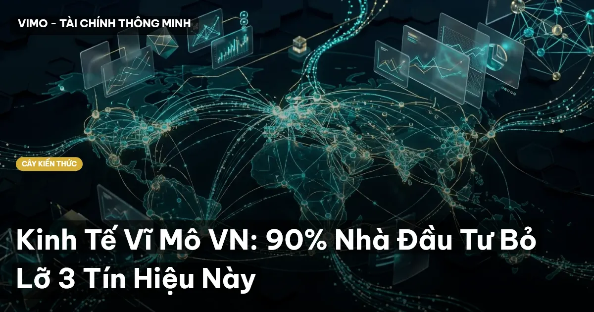 Kinh Tế Vĩ Mô VN: 90% Nhà Đầu Tư Bỏ Lỡ 3 Tín Hiệu Này