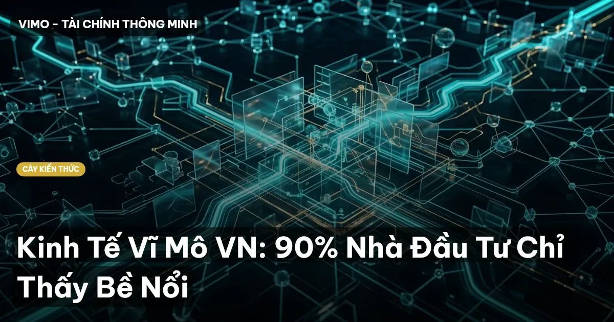 Kinh Tế Vĩ Mô VN: 90% Nhà Đầu Tư Chỉ Thấy Bề Nổi