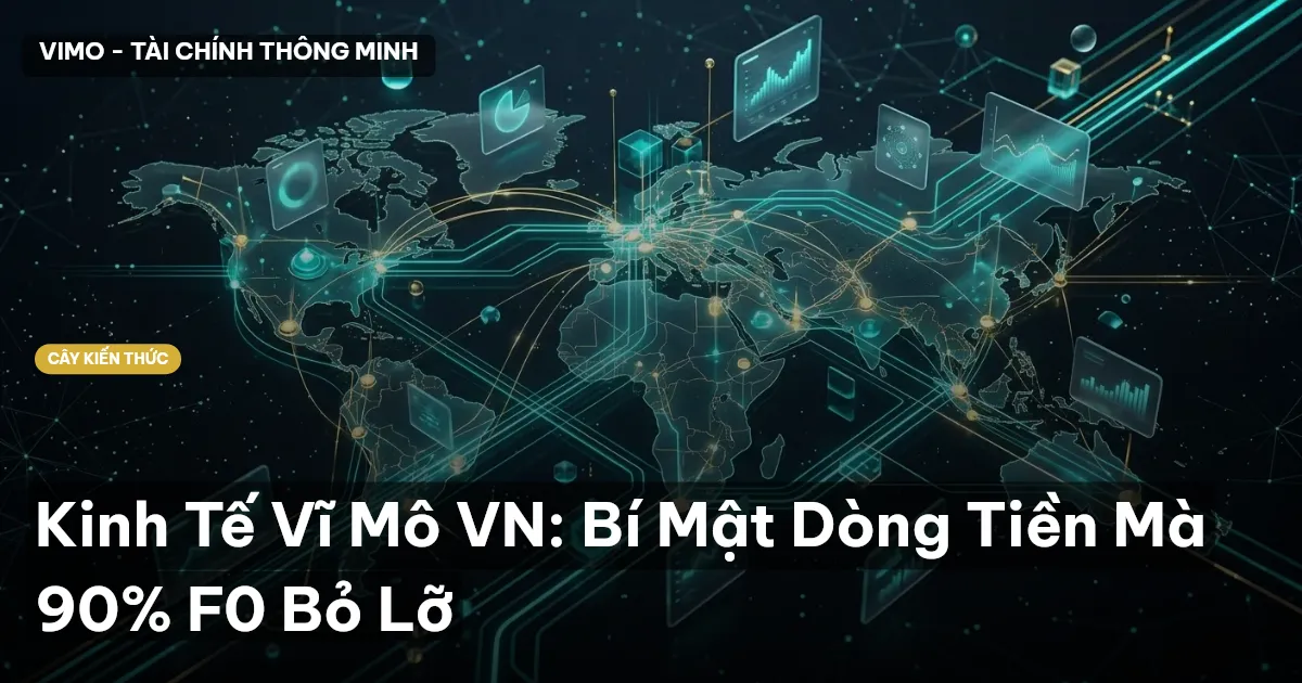 Kinh Tế Vĩ Mô VN: Bí Mật Dòng Tiền Mà 90% F0 Bỏ Lỡ