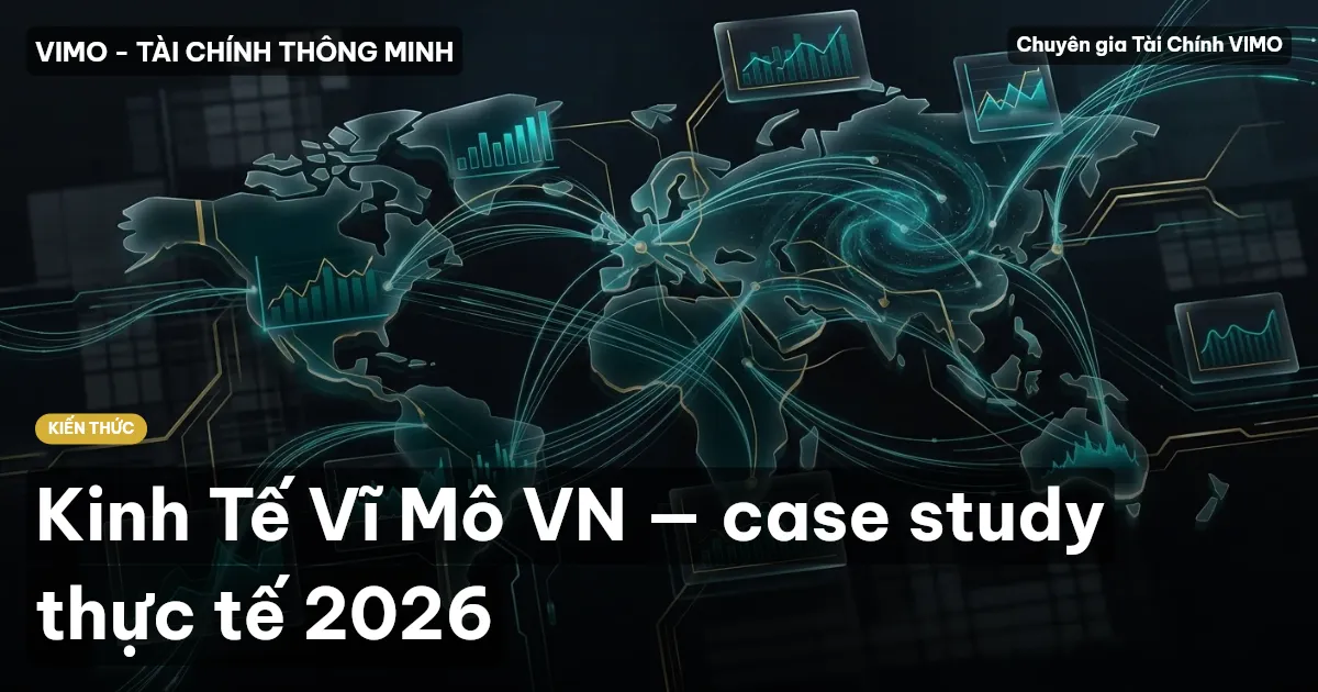 Kinh Tế Vĩ Mô VN — case study thực tế 2026