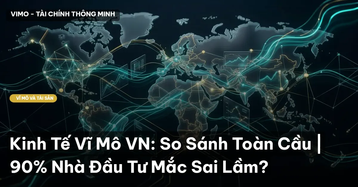 Kinh Tế Vĩ Mô VN: So Sánh Toàn Cầu | 90% Nhà Đầu Tư Mắc Sai Lầm?