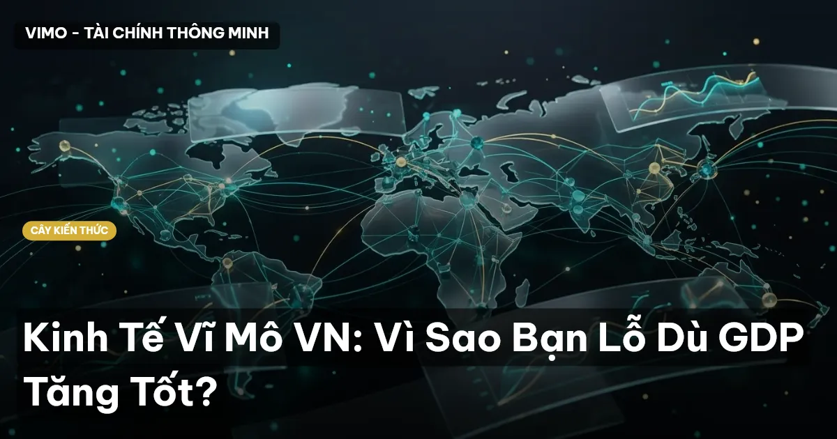 Kinh Tế Vĩ Mô VN: Vì Sao Bạn Lỗ Dù GDP Tăng Tốt?