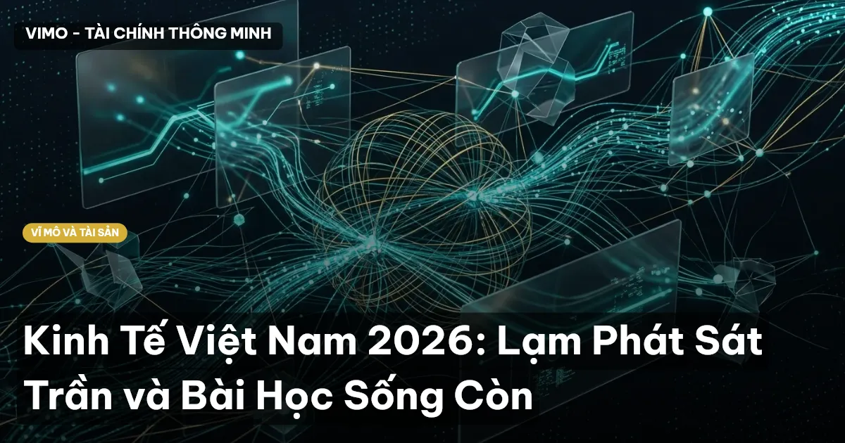 Kinh Tế Việt Nam 2026: Lạm Phát Sát Trần và Bài Học Sống Còn