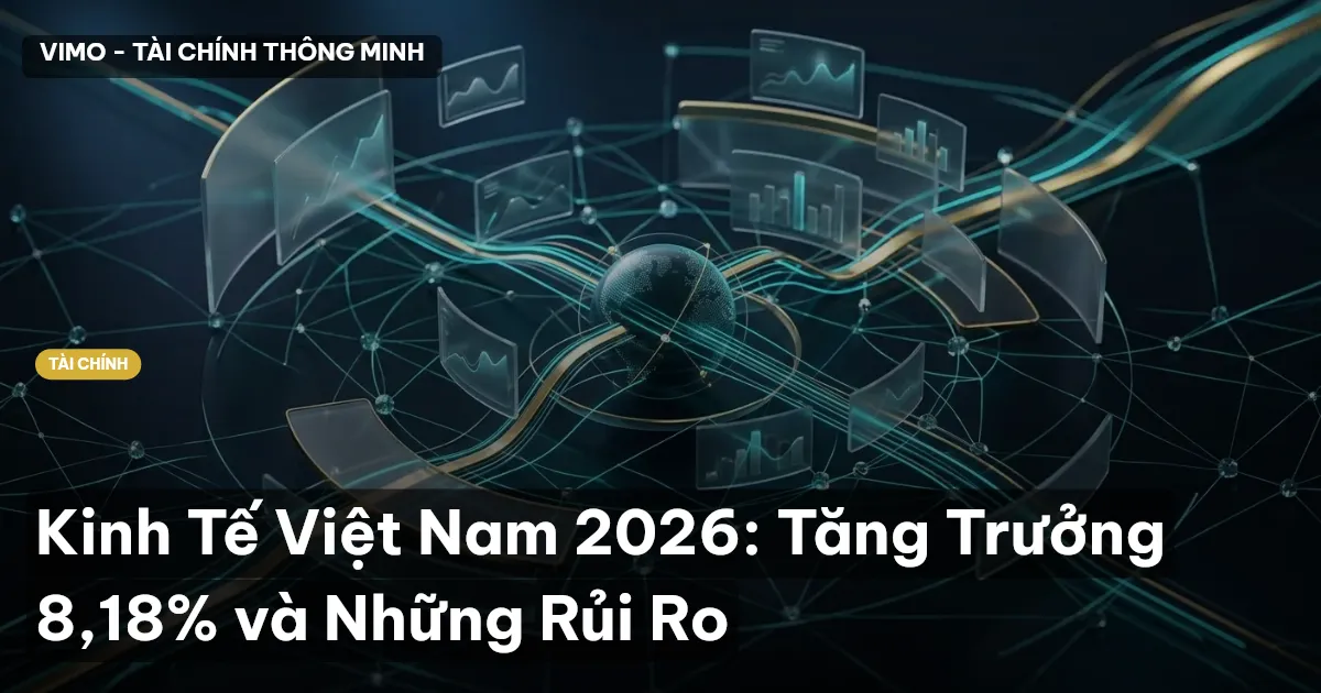 Kinh Tế Việt Nam 2026: Tăng Trưởng 8,18% và Những Rủi Ro