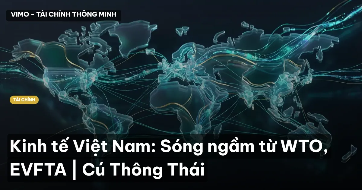 Kinh tế Việt Nam: Sóng ngầm từ WTO, EVFTA | Cú Thông Thái