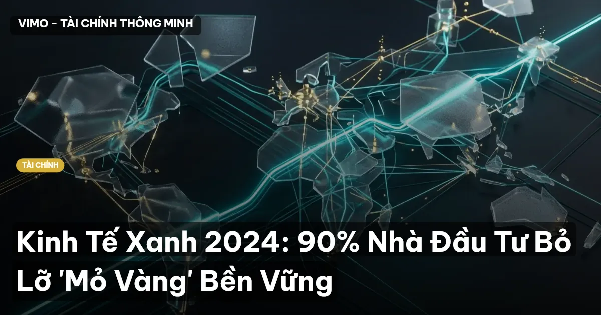 Kinh Tế Xanh 2024: 90% Nhà Đầu Tư Bỏ Lỡ 'Mỏ Vàng' Bền Vững