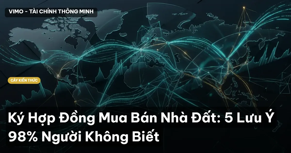 Ký Hợp Đồng Mua Bán Nhà Đất: 5 Lưu Ý 98% Người Không Biết
