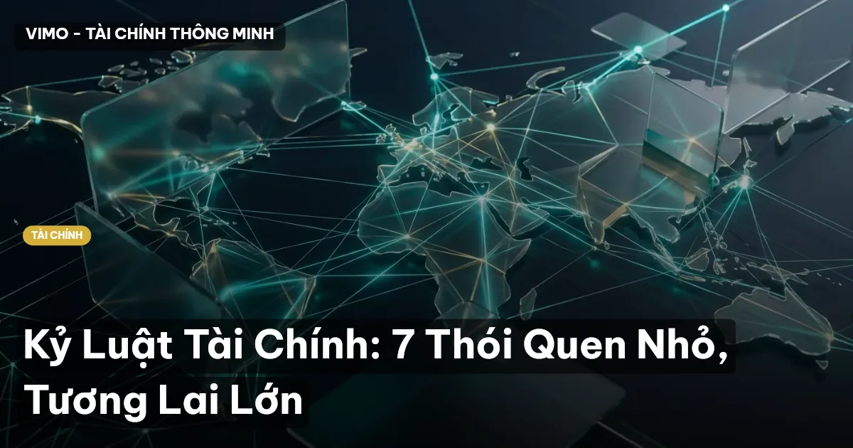 Kỷ Luật Tài Chính: 7 Thói Quen Nhỏ, Tương Lai Lớn