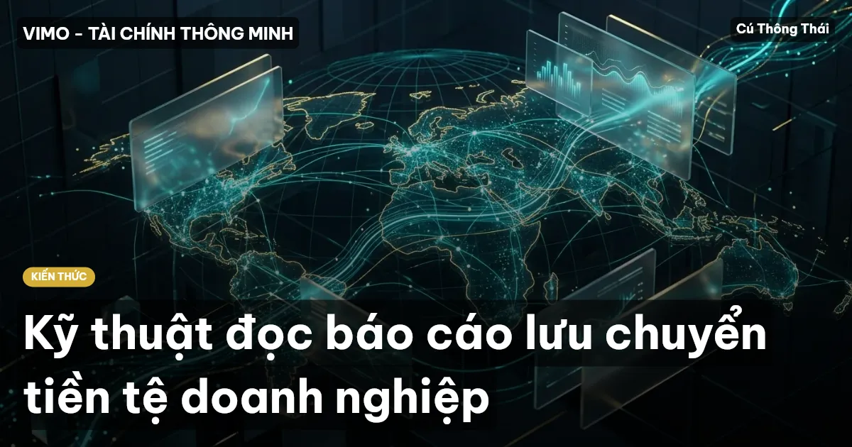 Kỹ thuật đọc báo cáo lưu chuyển tiền tệ doanh nghiệp