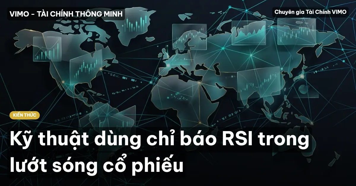 Kỹ thuật dùng chỉ báo RSI trong lướt sóng cổ phiếu