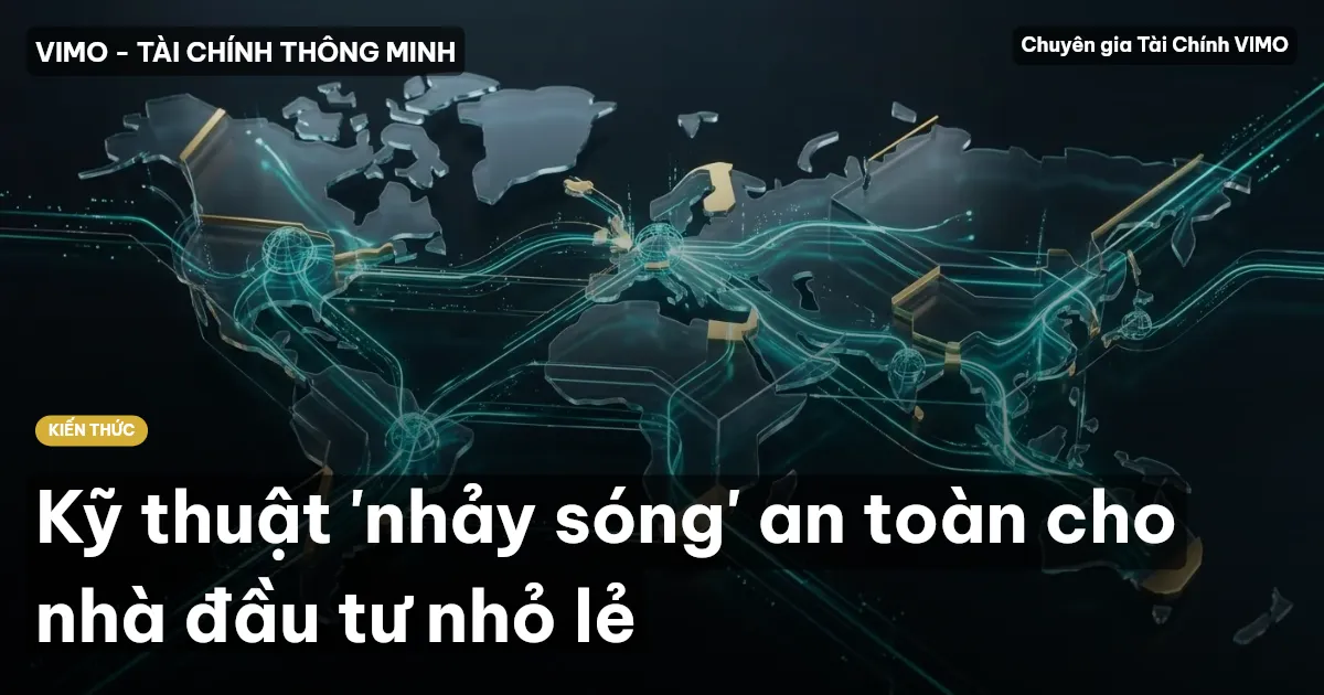 Kỹ thuật 'nhảy sóng' an toàn cho nhà đầu tư nhỏ lẻ