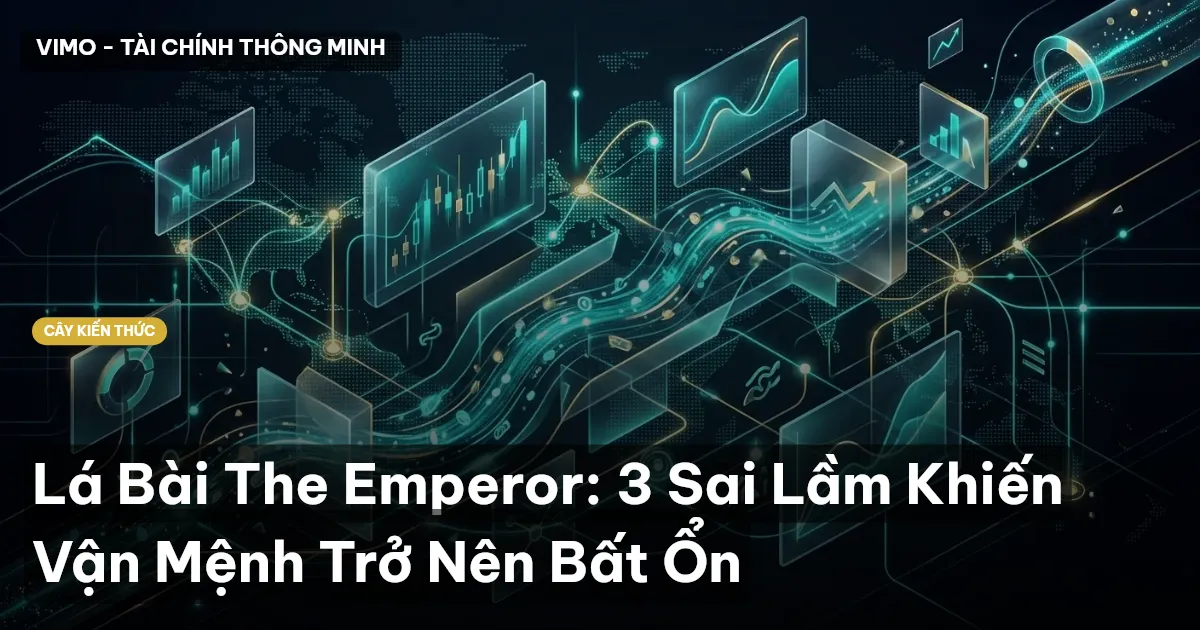 Lá Bài The Emperor: 3 Sai Lầm Khiến Vận Mệnh Trở Nên Bất Ổn